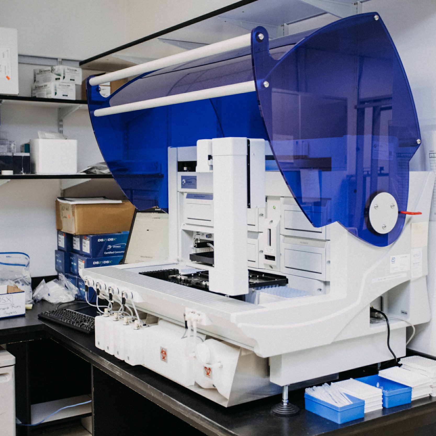 Large medical testing equipment